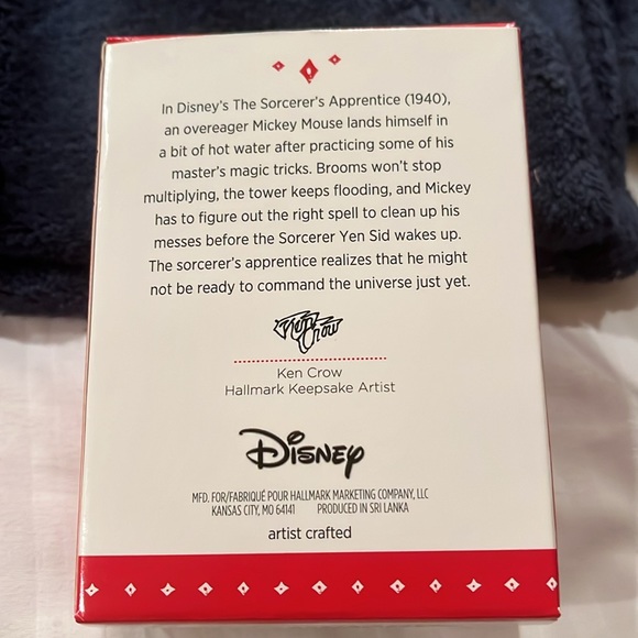 Hallmark “The Sorcerer’s Apprentice” ornament (2015) - Picture 3 of 4